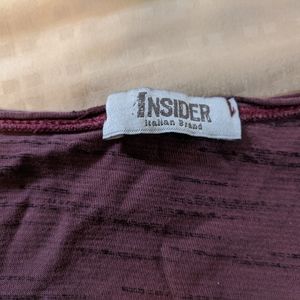 Purple Insider Italian t Shirt